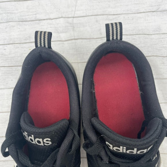 Adidas VS Pace Shoes Mens Size 8.5 Black White Lifestyle Skateboard Sneakers